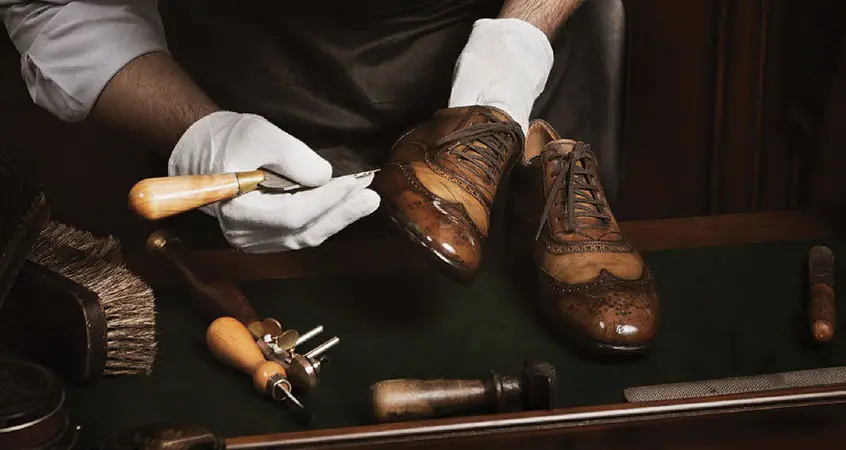 تولید کفش چرم مردانه