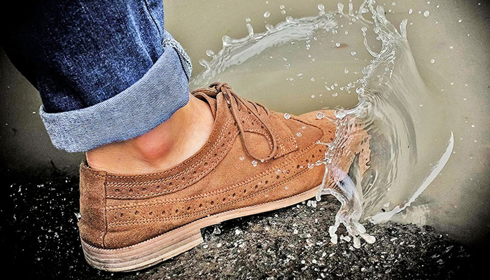 جلوگیری از خیس شدن کفش