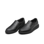 کفش تابستانی چرم تبریز لوفر بی بند زیره تزریق