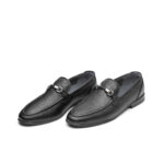 کفش مجلسی چرم تبریز آپاچی بی بند زیره پی وی سی