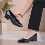 کفش مجلسی زنانه چرم تبریز مدل سیندرلا - Image 5