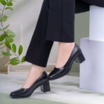 کفش مجلسی زنانه چرم تبریز مدل مادام - Image 4