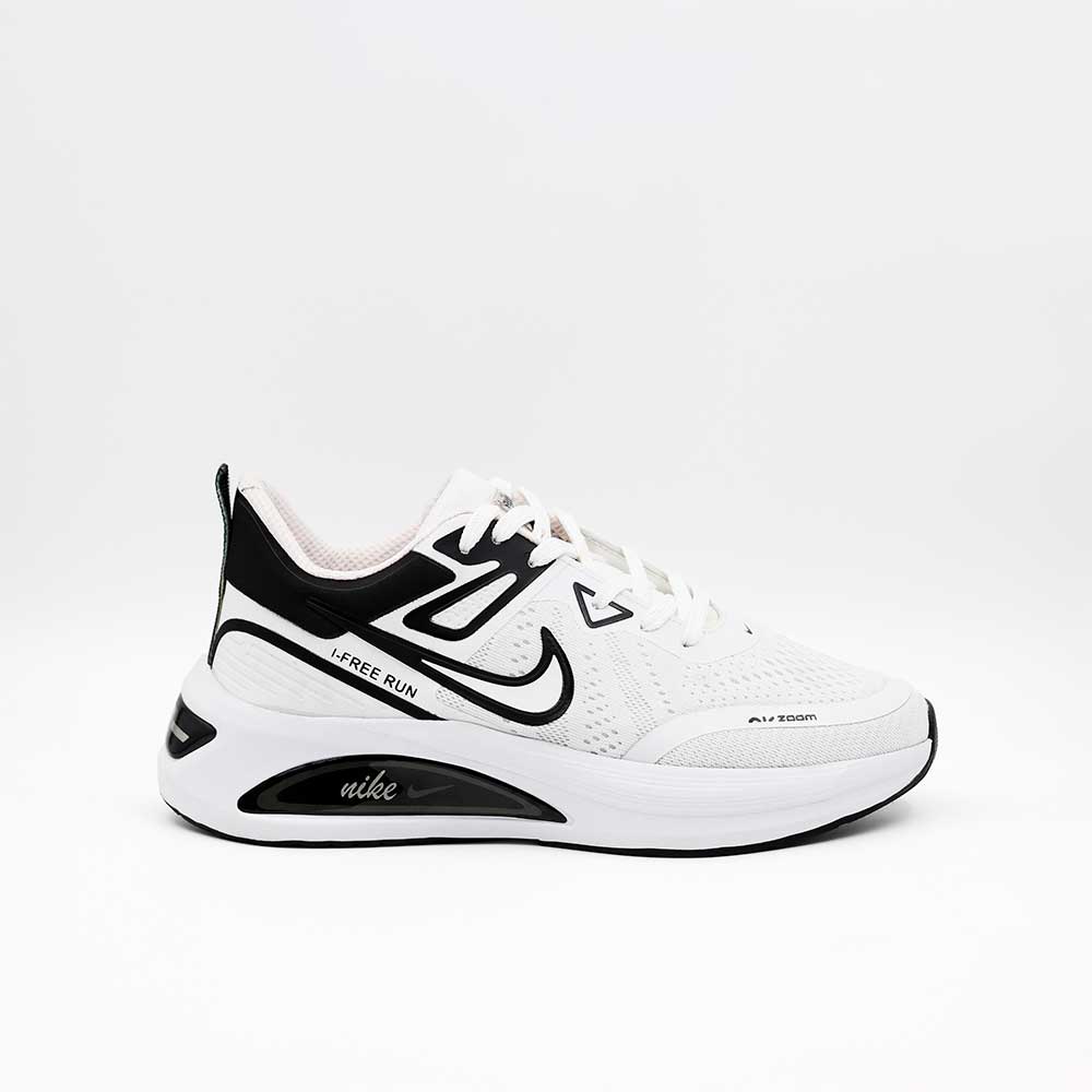 sp1010-1 کفش اسپرت نایک مدل Nike i free master quality سفید مشکی - تصویر 1